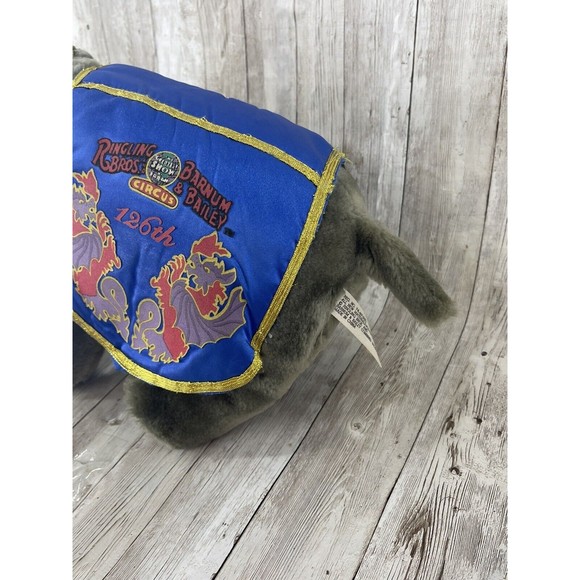 Ringling Bros. Barnum & Bailey  Elephant Plush 126th Anniversary Circus stuffed - Picture 5 of 16